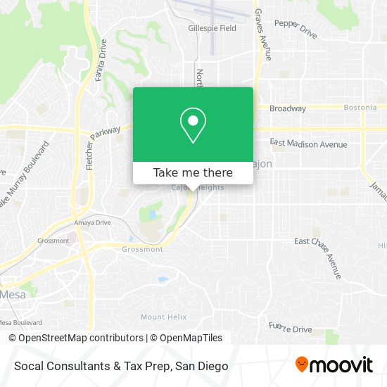 Mapa de Socal Consultants & Tax Prep