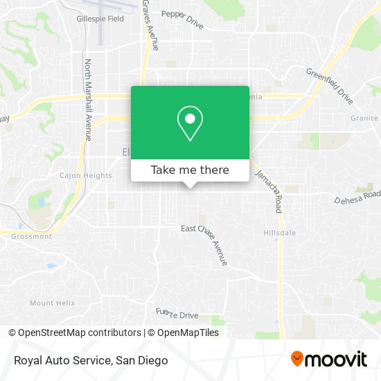 Royal Auto Service map