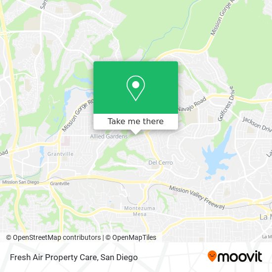 Fresh Air Property Care map