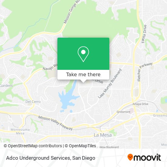 Adco Underground Services map