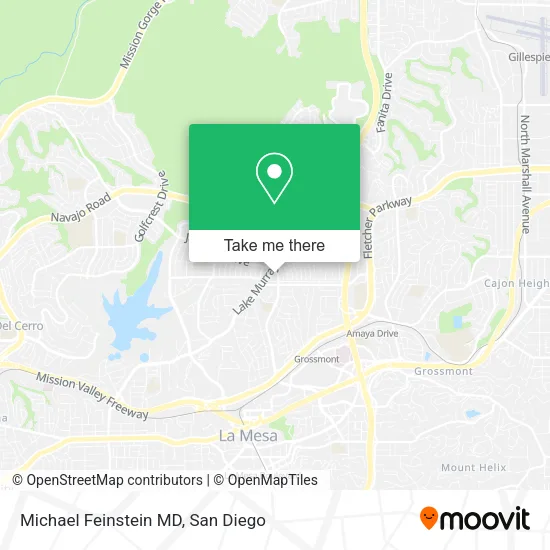 Mapa de Michael Feinstein MD