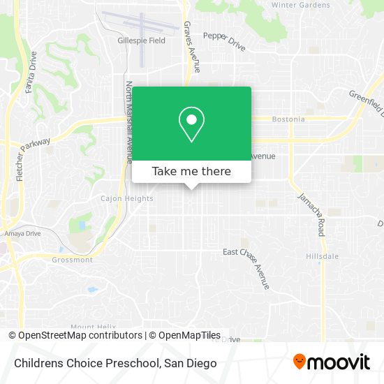 Mapa de Childrens Choice Preschool