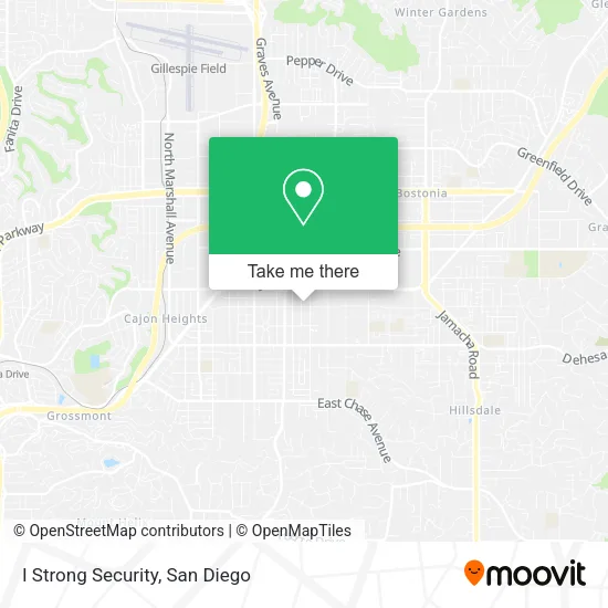 I Strong Security map