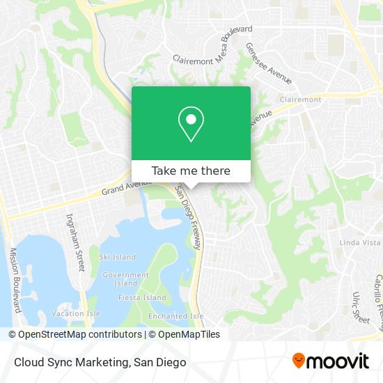 Mapa de Cloud Sync Marketing