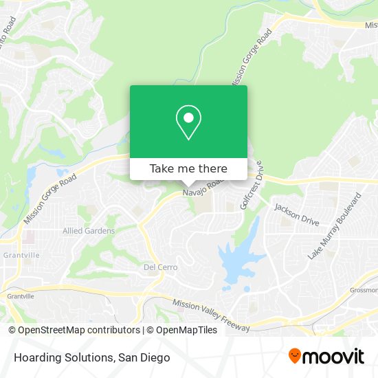 Hoarding Solutions map