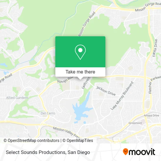 Mapa de Select Sounds Productions