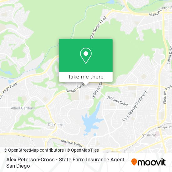 Alex Peterson-Cross - State Farm Insurance Agent map