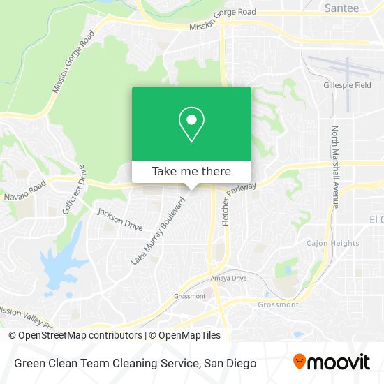 Mapa de Green Clean Team Cleaning Service