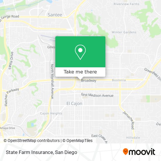 Mapa de State Farm Insurance