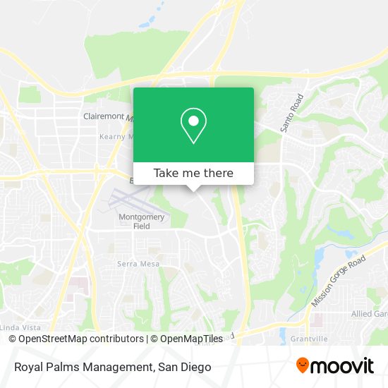 Royal Palms Management map