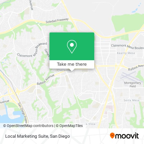 Local Marketing Suite map