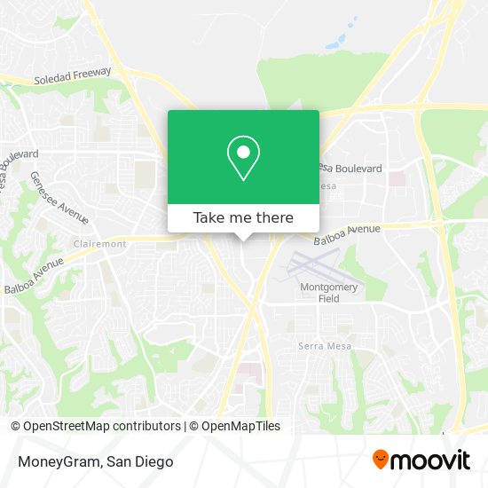 MoneyGram map