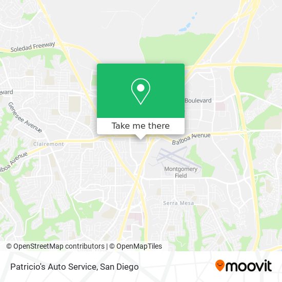 Mapa de Patricio's Auto Service