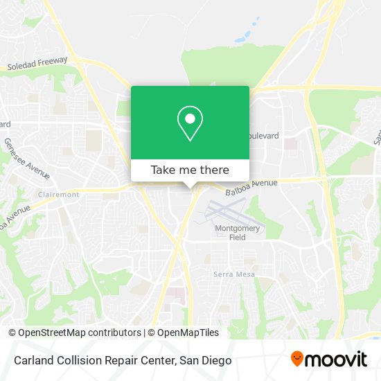 Mapa de Carland Collision Repair Center