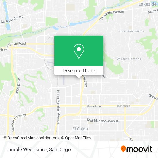 Tumble Wee Dance map