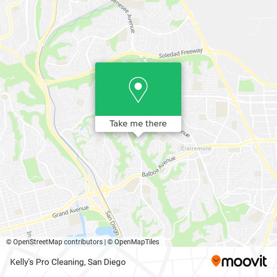 Mapa de Kelly's Pro Cleaning