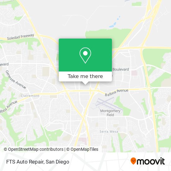 Mapa de FTS Auto Repair