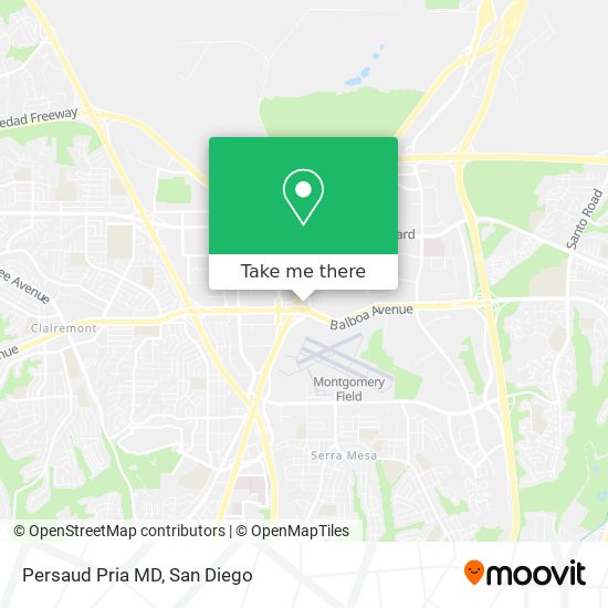 Mapa de Persaud Pria MD