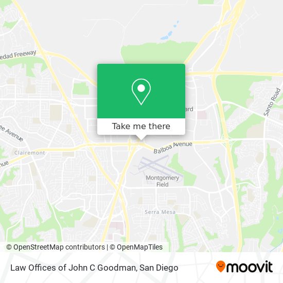 Mapa de Law Offices of John C Goodman