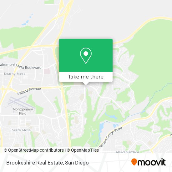 Brookeshire Real Estate map