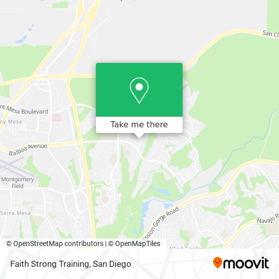 Mapa de Faith Strong Training