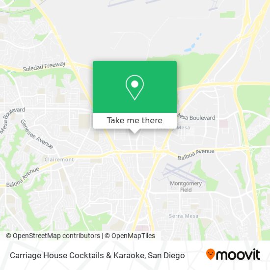 Mapa de Carriage House Cocktails & Karaoke