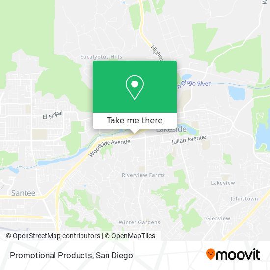 Promotional Products map