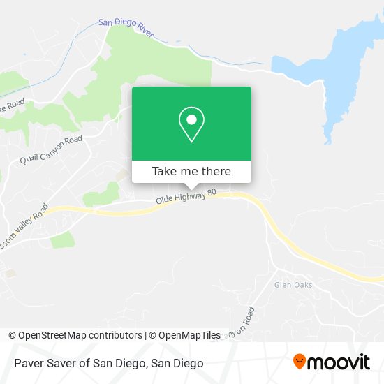 Mapa de Paver Saver of San Diego