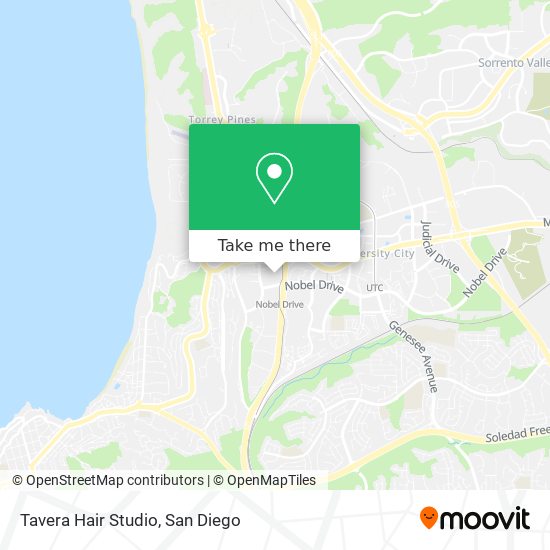 Tavera Hair Studio map