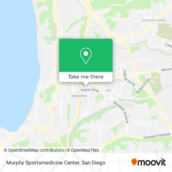 Murphy Sportsmedicine Center map