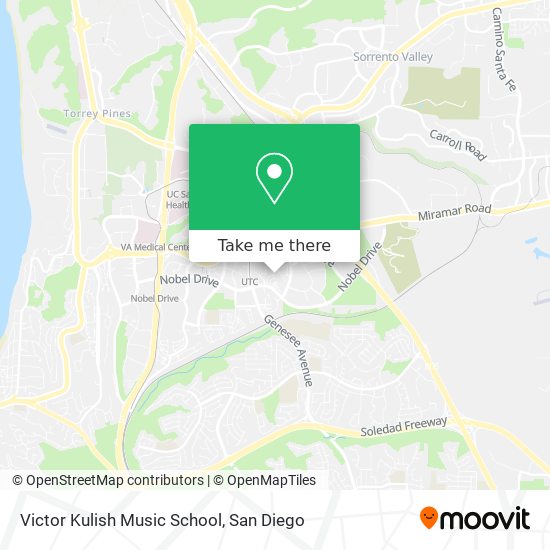 Victor Kulish Music School map