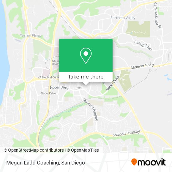 Megan Ladd Coaching map