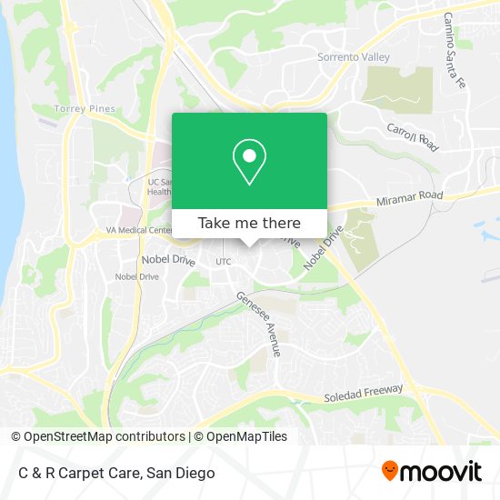 C & R Carpet Care map