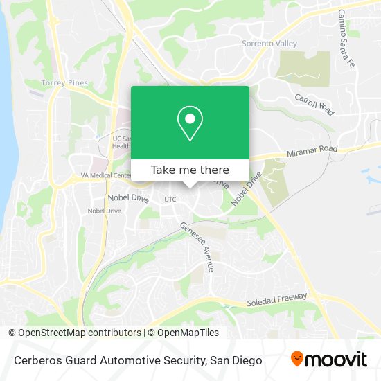 Cerberos Guard Automotive Security map