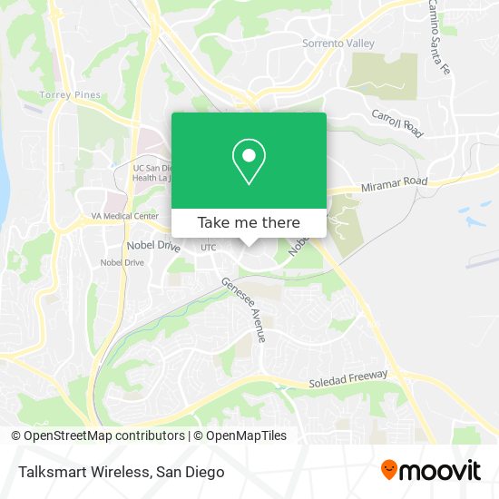 Mapa de Talksmart Wireless