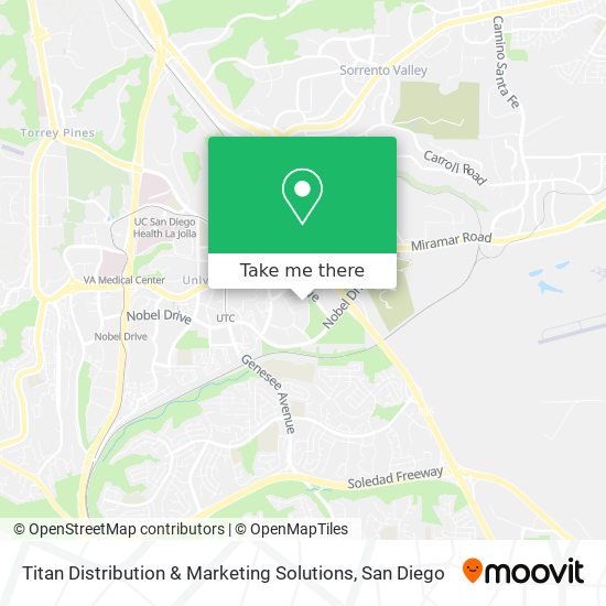 Titan Distribution & Marketing Solutions map
