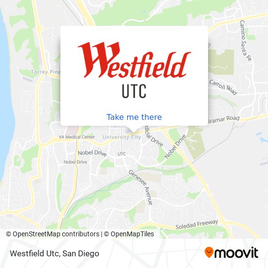 Westfield UTC shopping plan  Westfield mall, La jolla village