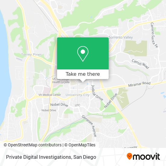 Private Digital Investigations map