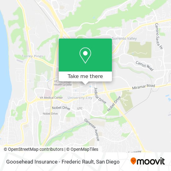 Mapa de Goosehead Insurance - Frederic Rault