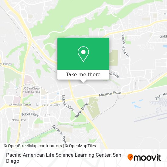 Pacific American Life Science Learning Center map