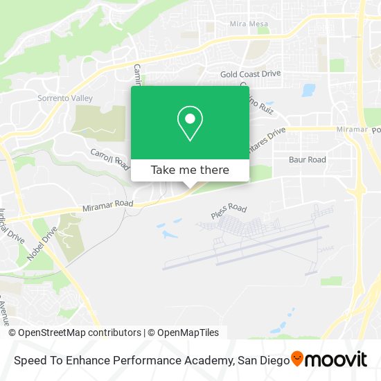Speed To Enhance Performance Academy map