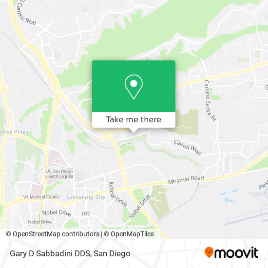 Mapa de Gary D Sabbadini DDS