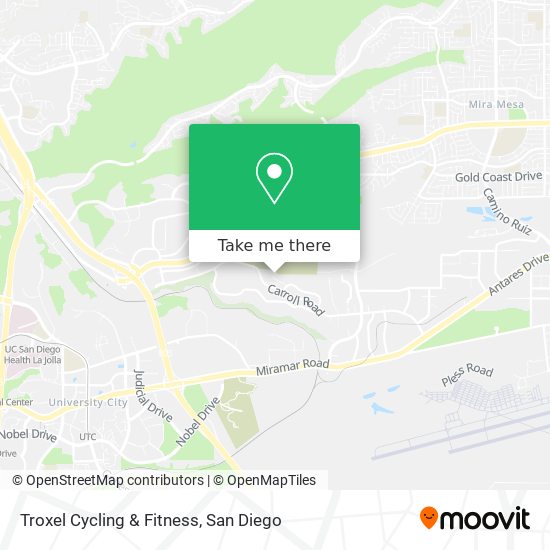 Troxel Cycling & Fitness map