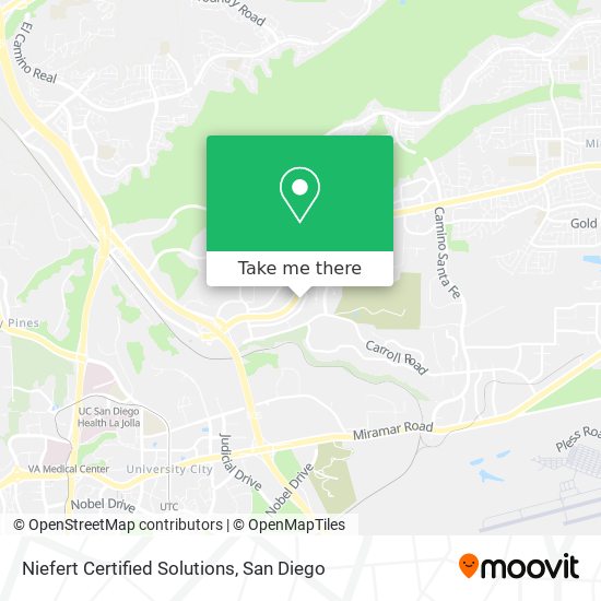 Niefert Certified Solutions map