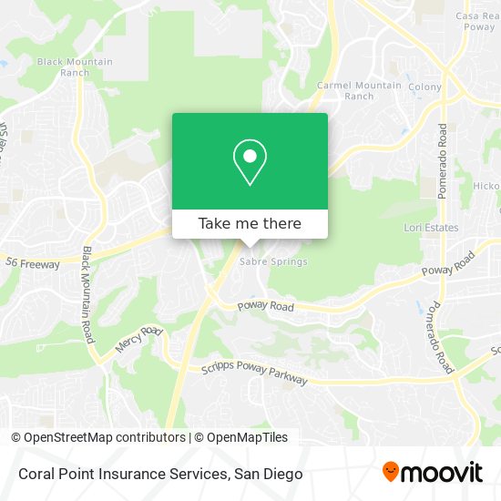 Coral Point Insurance Services map