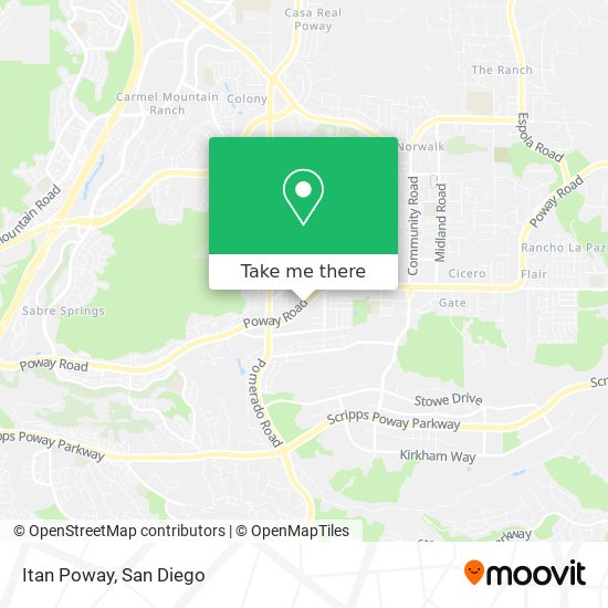 Itan Poway map