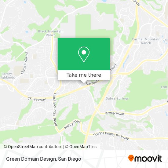 Green Domain Design map