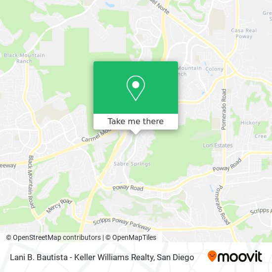 Lani B. Bautista - Keller Williams Realty map