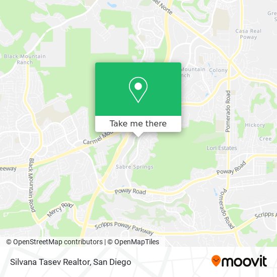Silvana Tasev Realtor map