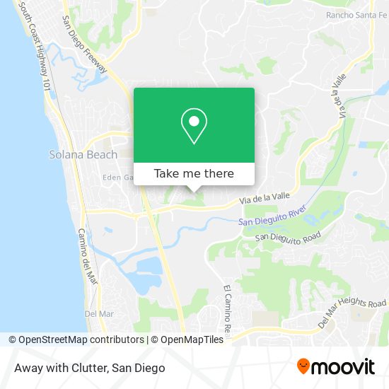 Mapa de Away with Clutter